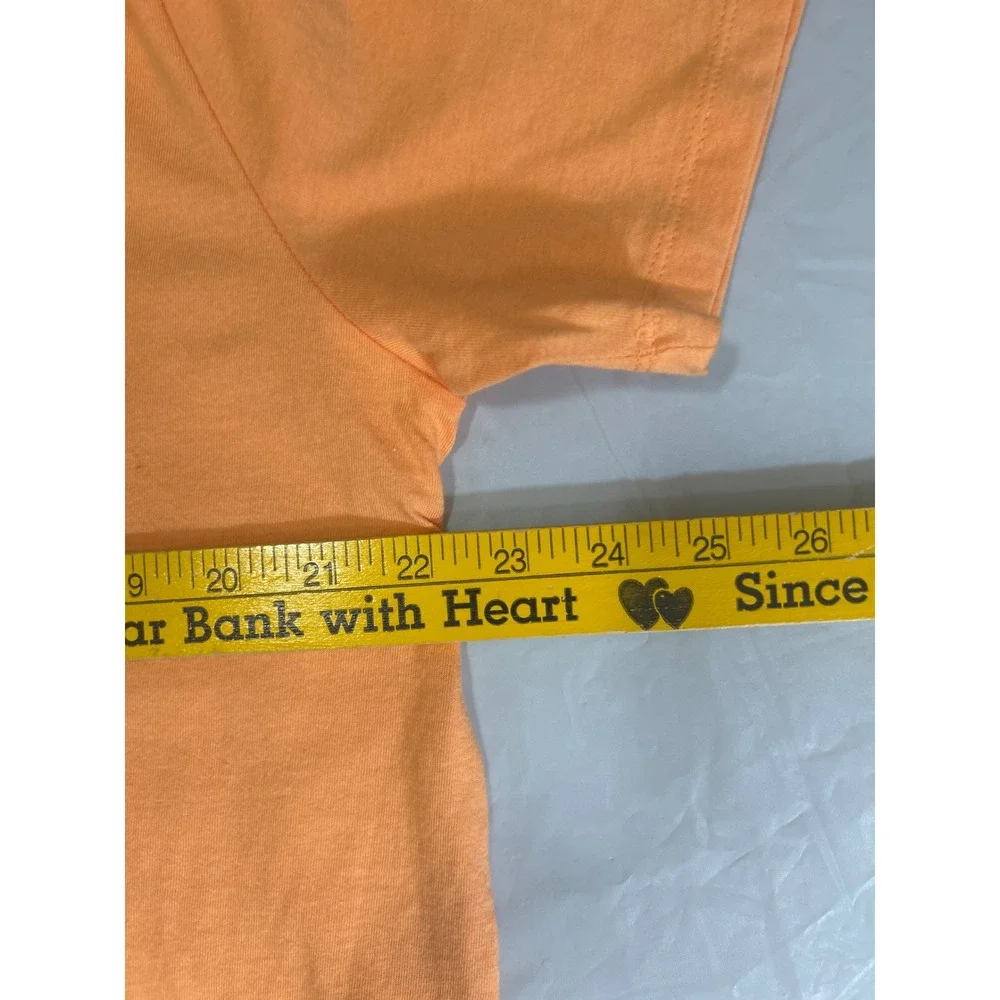 The North Face Womens Outline Tee Bright Cantaloupe Orange Logo Shirt XL NEW - Picture 9 of 10